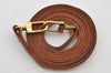 Authentic Louis Vuitton Leather Shoulder Strap Beige 49.8" LV 4580K