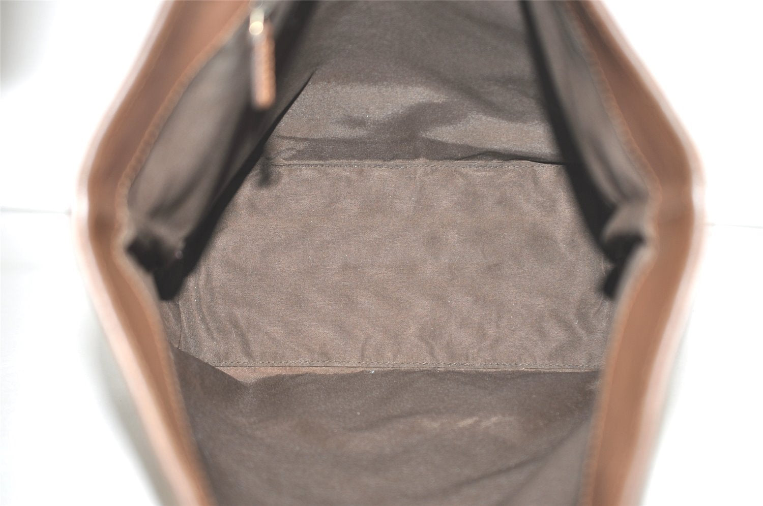 Authentic GUCCI Vintage Shoulder Tote Bag GG Canvas Leather 0021098 Brown 4581I