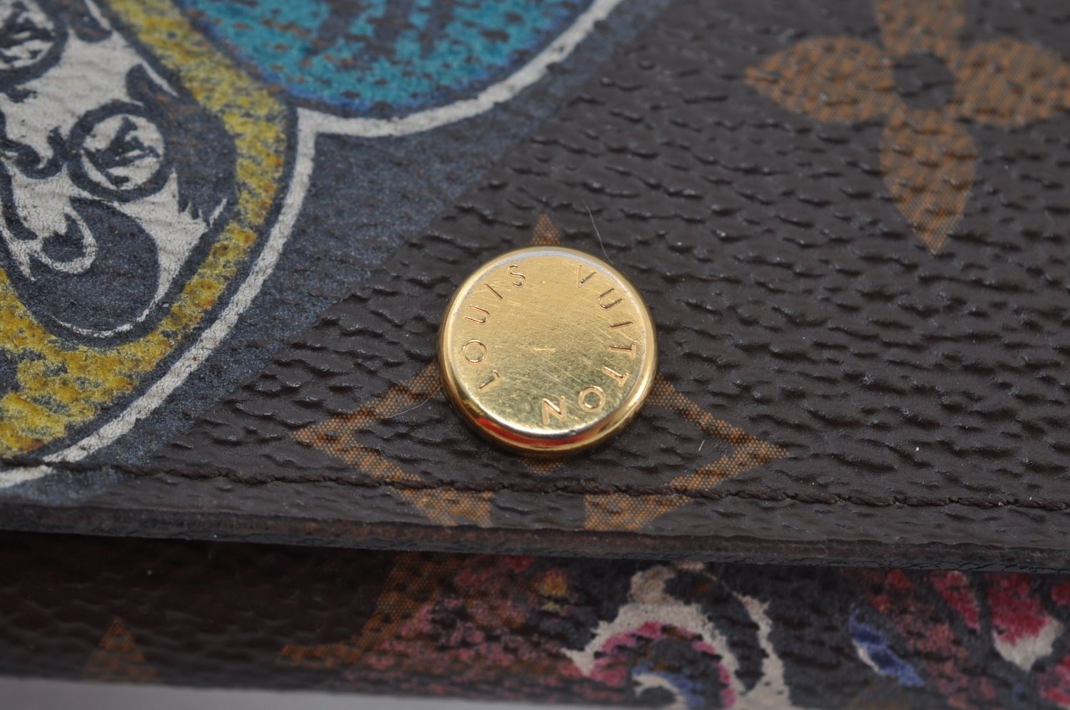 Auth Louis Vuitton Monogram Multicles 4 Four Hooks Key Case M67252 Kabuki  4582J