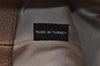 Authentic MIU MIU Vintage Leather 2Way Shoulder Hand Tote Bag Purse Beige 4583I