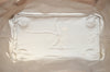 Authentic MIU MIU Vintage Leather 2Way Shoulder Hand Tote Bag Purse Beige 4583I
