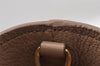 Authentic MIU MIU Vintage Leather 2Way Shoulder Hand Tote Bag Purse Beige 4583I