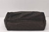 Authentic GUCCI Vintage Shoulder Tote Bag GG Nylon Leather 282439 Brown 4583K