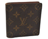 Auth Louis Vuitton Monogram Porte Billet 6 Carte Credit Wallet M60929 LV 4584J