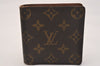 Auth Louis Vuitton Monogram Porte Billet 6 Carte Credit Wallet M60929 LV 4584J