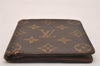 Auth Louis Vuitton Monogram Porte Billet 6 Carte Credit Wallet M60929 LV 4584J