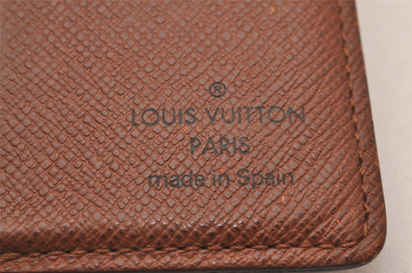 Auth Louis Vuitton Monogram Porte Billet 6 Carte Credit Wallet M60929 LV 4584J