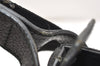 Authentic GUCCI Shoulder Cross Body Bag GG Canvas Leather 122793 Black 4584K