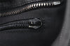 Authentic GUCCI Shoulder Cross Body Bag GG Canvas Leather 122793 Black 4584K
