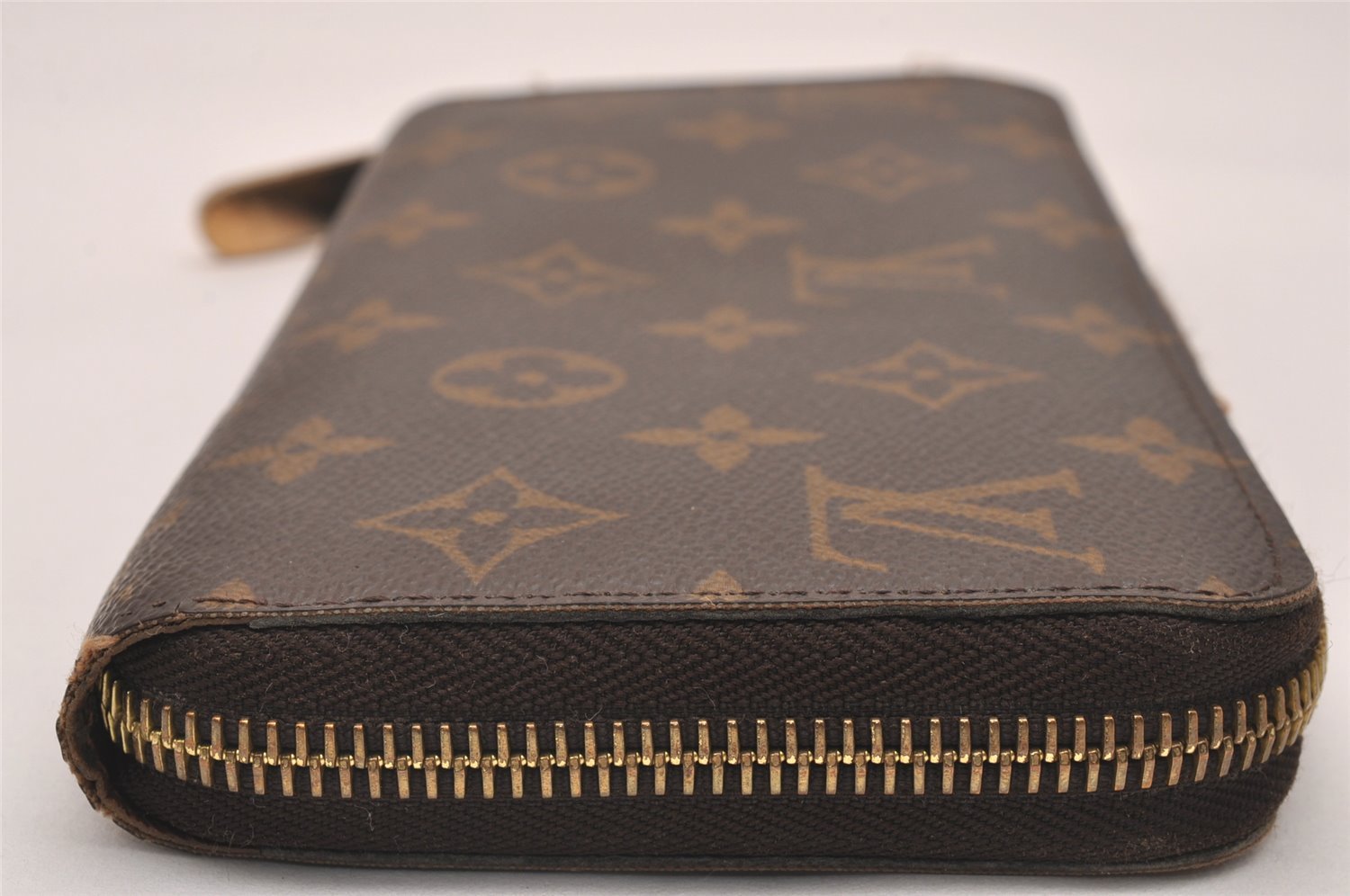 Authentic Louis Vuitton Monogram Zippy Long Wallet Purse M60017 LV 4586J