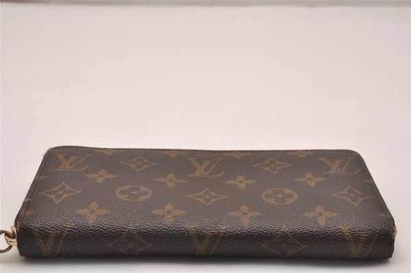 Authentic Louis Vuitton Monogram Zippy Long Wallet Purse M60017 LV 4586J