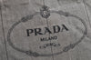 Authentic PRADA Vintage Canapa L Canvas Tote Hand Bag Canvas Gray 4586K