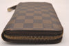 Authentic Louis Vuitton Damier Zippy Long Wallet Purse N60015 LV 4587J