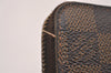 Authentic Louis Vuitton Damier Zippy Long Wallet Purse N60015 LV 4587J