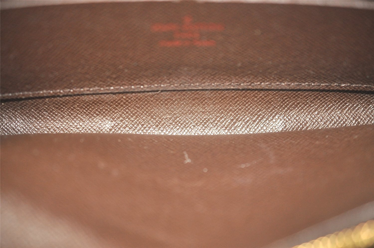 Authentic Louis Vuitton Damier Zippy Long Wallet Purse N60015 LV 4587J