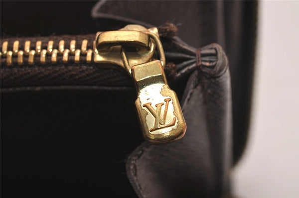 Authentic Louis Vuitton Damier Zippy Long Wallet Purse N60015 LV 4587J