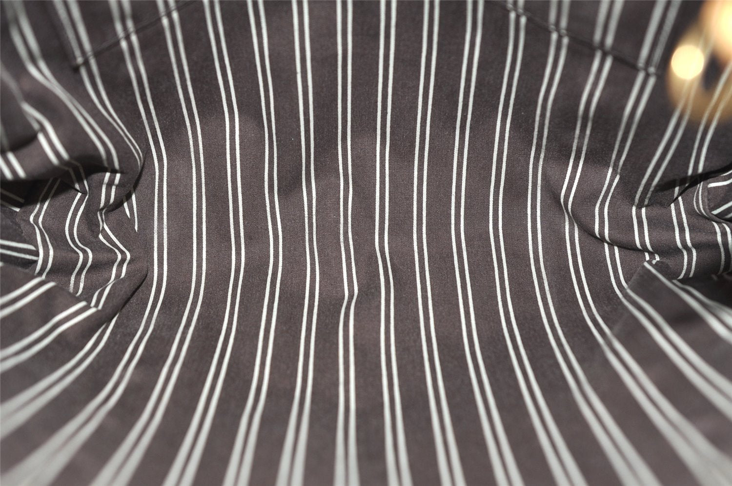 Authentic Louis Vuitton Antigua Cabas MM Tote Bag White Brown M40036 LV 4587K