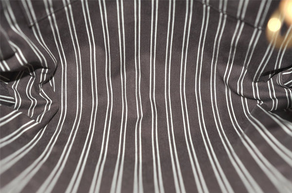 Authentic Louis Vuitton Antigua Cabas MM Tote Bag White Brown M40036 LV 4587K