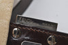 Authentic FENDI Zucca Mamma Baguette Shoulder Bag Canvas Leather Beige 4589I