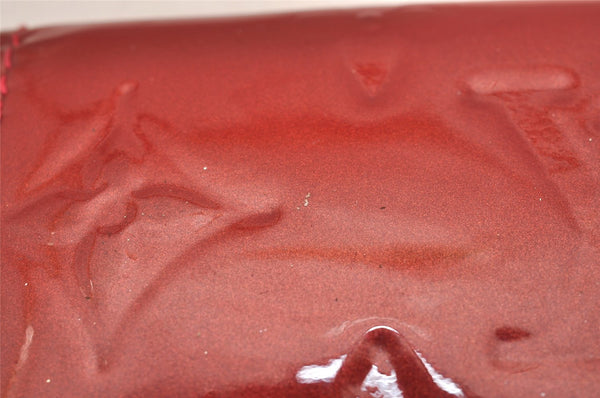 Authentic Louis Vuitton Vernis Multicles 4 Four Hooks Key Case M91976 Red 4589J