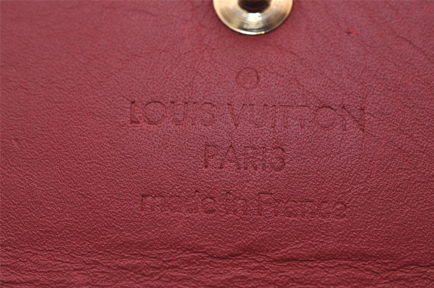 Authentic Louis Vuitton Vernis Multicles 4 Four Hooks Key Case M91976 Red 4589J