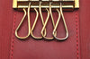Authentic Louis Vuitton Vernis Multicles 4 Four Hooks Key Case M91976 Red 4589J