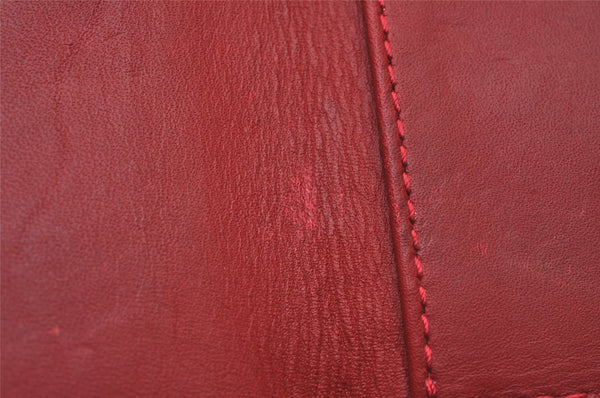 Authentic Louis Vuitton Vernis Multicles 4 Four Hooks Key Case M91976 Red 4589J