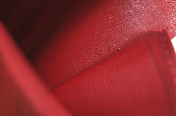 Authentic Louis Vuitton Vernis Multicles 4 Four Hooks Key Case M91976 Red 4589J