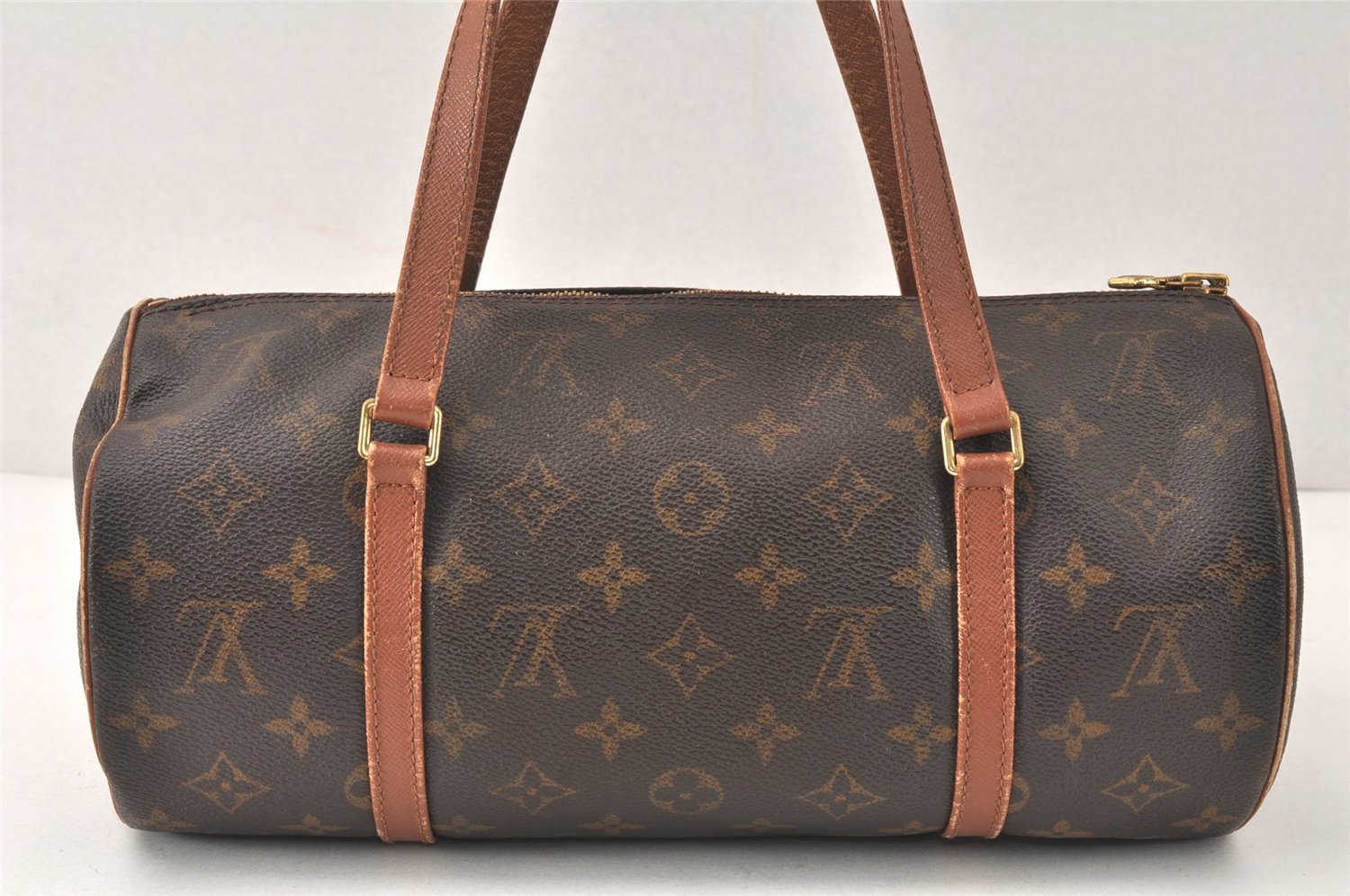 Authentic Louis Vuitton Monogram Papillon 30 Hand Bag Old Model LV Junk 4589K