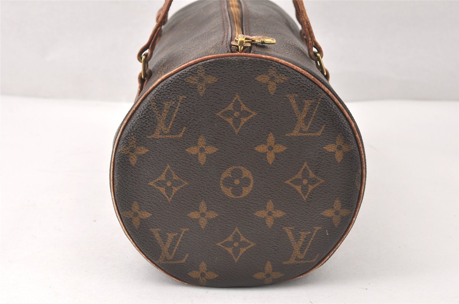 Authentic Louis Vuitton Monogram Papillon 30 Hand Bag Old Model LV Junk 4589K