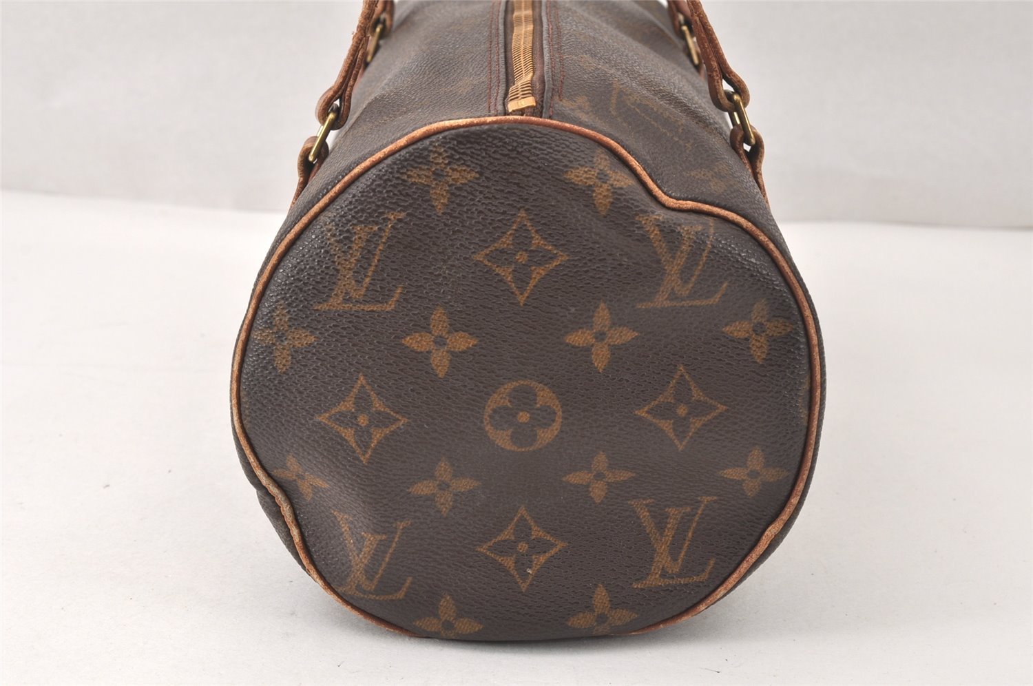 Authentic Louis Vuitton Monogram Papillon 30 Hand Bag Old Model LV Junk 4589K