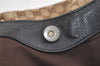 Authentic GUCCI Sukey Shoulder Tote Bag GG Canvas Leather 211944 Brown 4591K