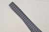 Authentic YVES SAINT LAURENT Tie Necktie Circular Pattern Silk Navy Blue 4592J