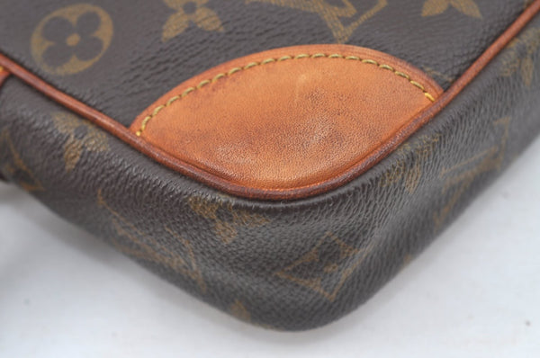 Authentic Louis Vuitton Monogram Marly Dragonne GM M51825 Clutch Hand Bag 4593I