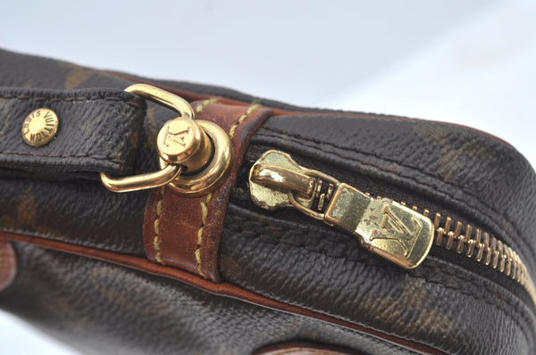 Authentic Louis Vuitton Monogram Marly Dragonne GM M51825 Clutch Hand Bag 4593I