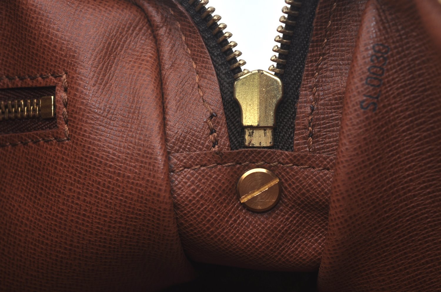 Authentic Louis Vuitton Monogram Marly Dragonne GM M51825 Clutch Hand Bag 4593I