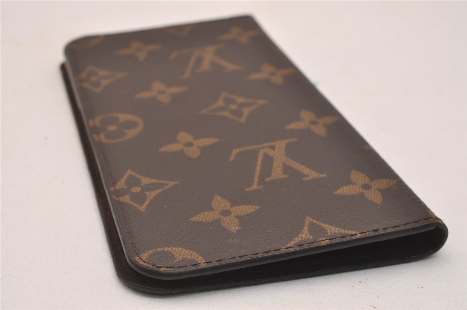 Authentic Louis Vuitton Monogram Folio Iphone 6+ Case M61423 LV 4594J