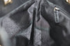 Authentic GUCCI Vintage Shoulder Tote Bag GG Canvas Leather 0021099 Black 4594K