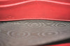 Authentic GUCCI Sherry Line Guccissima Long Wallet GG Leather 308009 Red 4595J