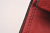 Authentic GUCCI Cherry Bifold Wallet Purse GG PVC Leather 476050 Brown Red 4596J