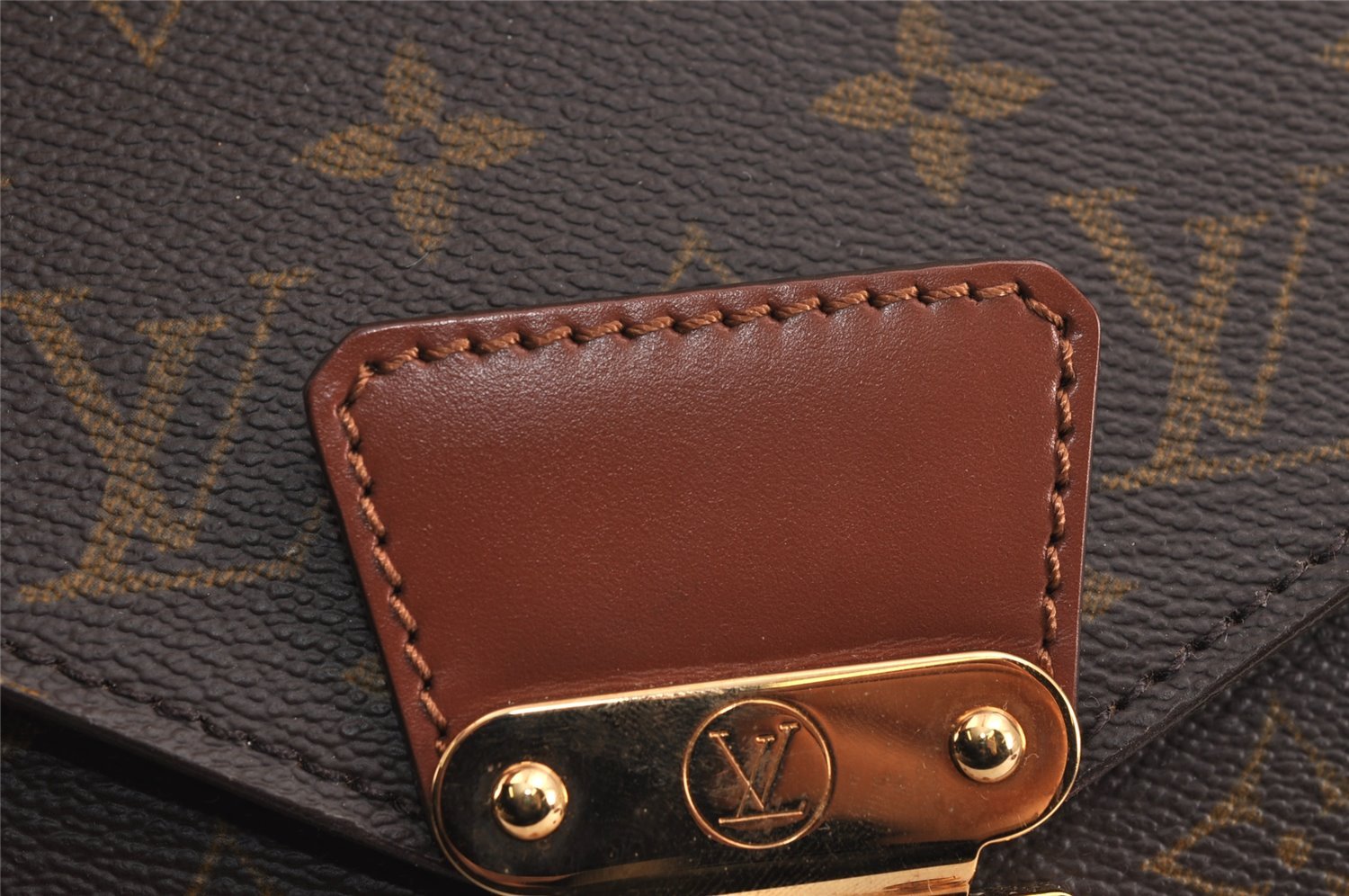 Auth Louis Vuitton Monogram Porte Documents Bandouliere M53338 Briefcase 4597J