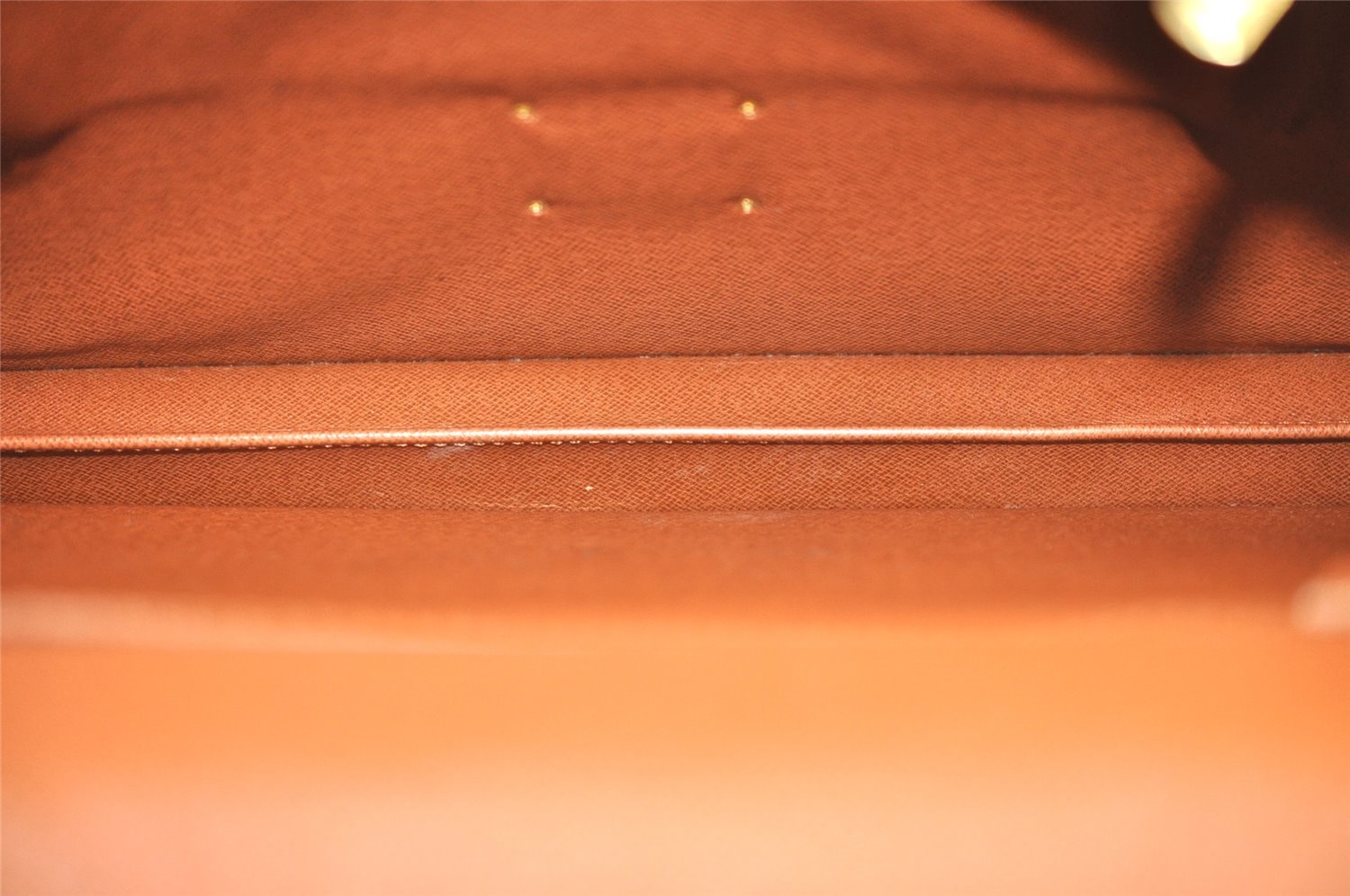 Auth Louis Vuitton Monogram Porte Documents Bandouliere M53338 Briefcase 4597J