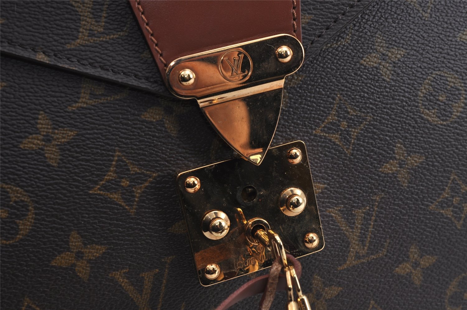 Auth Louis Vuitton Monogram Porte Documents Bandouliere M53338 Briefcase 4597J