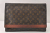 Authentic Louis Vuitton Monogram Porte Envelope Documents Case M51801 LV 4597K