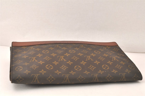 Authentic Louis Vuitton Monogram Porte Envelope Documents Case M51801 LV 4597K