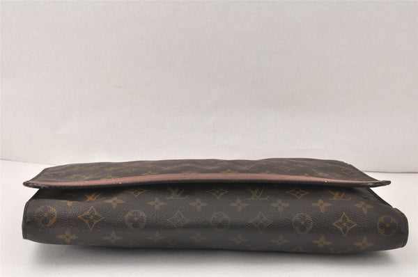 Authentic Louis Vuitton Monogram Porte Envelope Documents Case M51801 LV 4597K