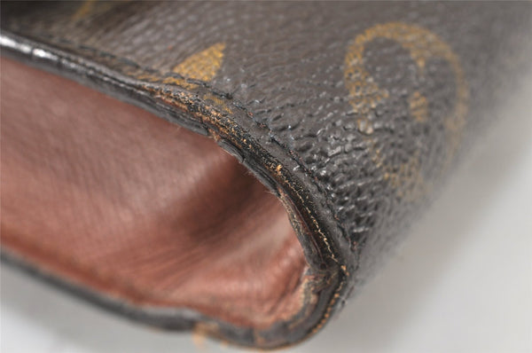 Authentic Louis Vuitton Monogram Porte Envelope Documents Case M51801 LV 4597K