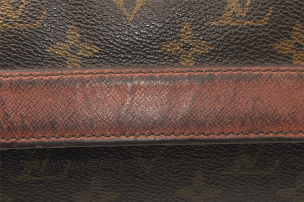 Authentic Louis Vuitton Monogram Porte Envelope Documents Case M51801 LV 4597K