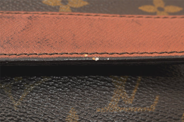 Authentic Louis Vuitton Monogram Porte Envelope Documents Case M51801 LV 4597K