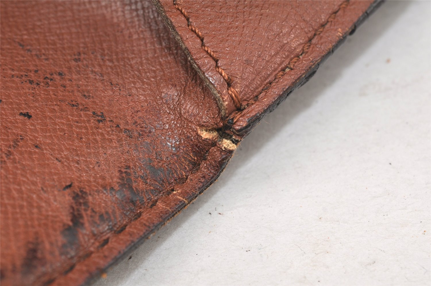 Authentic Louis Vuitton Monogram Porte Envelope Documents Case M51801 LV 4597K